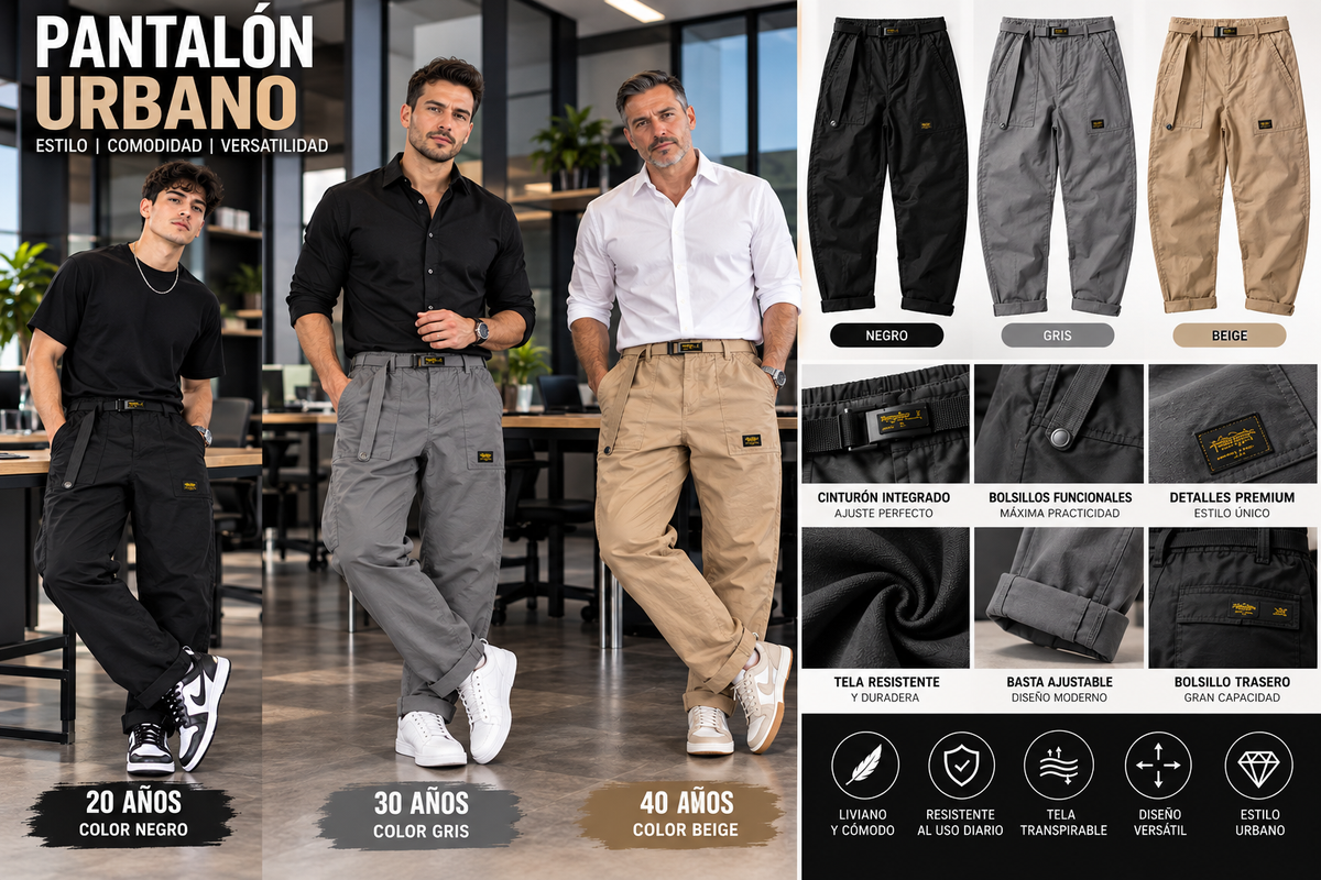 PANTALON 🔥 CARGO RANGER