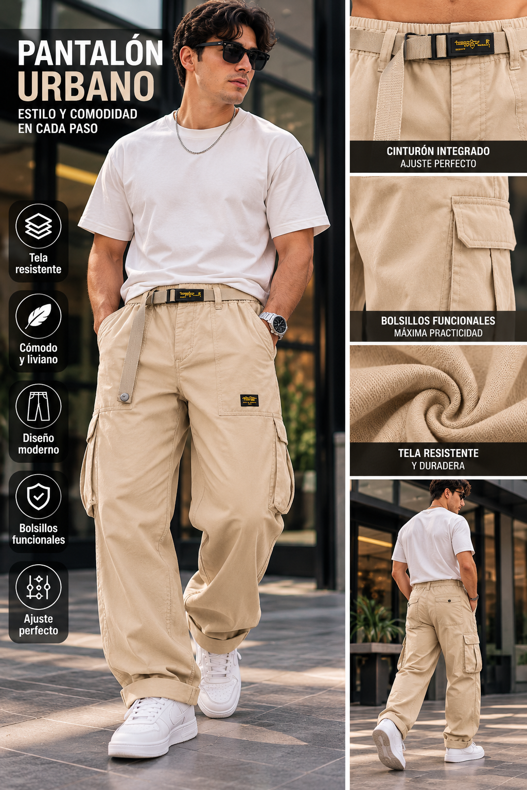 PANTALON 🔥 CARGO RANGER