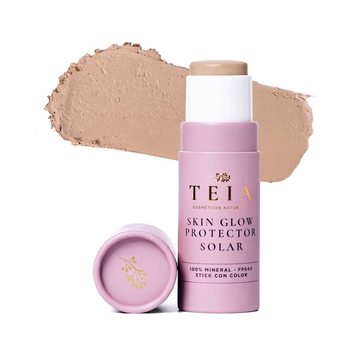 PROTECTOR SOLAR  SKIN GLOW CON COLOR🍃