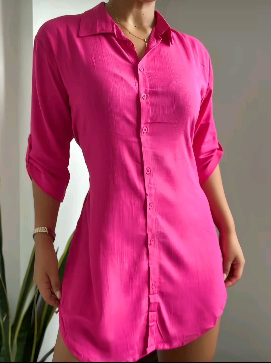 👗 Vestido Camisero Versátil- AMELIA